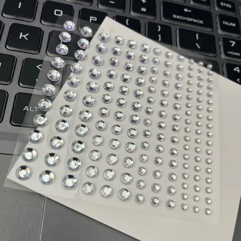 Αυτοκόλλητα Προσώπου με Στρας DIY Μακιγιάζ Ματιών Στρας Αυτοκόλλητα Τατουάζ Body Art Τεχνητά Μαργαριτάρια για Γυναίκες Πάρτι