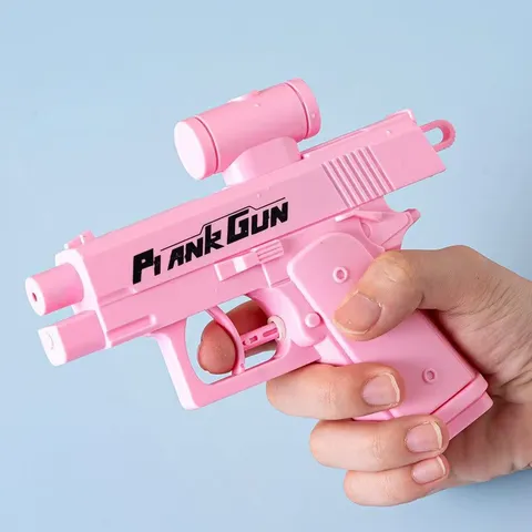 Jouet de Pistolet à Eau Bidirectionnel Créatif Drôle Blague Double Tête Jouet de Pulvérisation d'Eau Extérieur Plage Fête d'Été