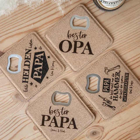 Quadratischer Edelstahl Bierflaschenöffner Multifunktionaler PU Leder Untersetzer Tragbare Getränkematte Für Küche Bar Party Zubehör