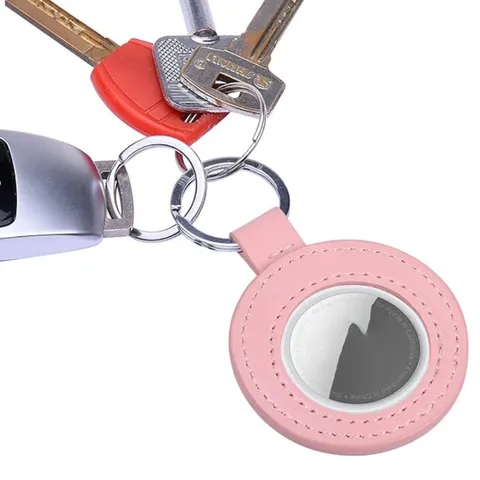 Modernes PU Leder Münztasche Schlüsselanhänger Gedenkmedaille Schutzhülle Transparentes Fenster Schlüsselring Halter Geldbörse Zubehör