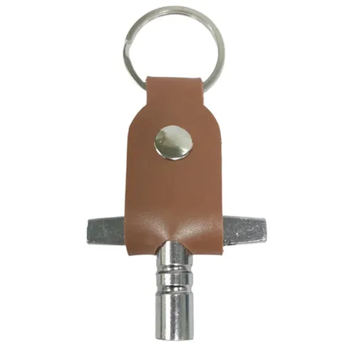 Portable Drum Key Keychain Holder PVC Leather Protective Case For Tuning Wrench Drum Percussion Musical Instrument Accessories