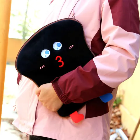 Korean Cute Toast Shape iPad Sleeve Soft Plush Tablet Inner Bag Cartoon Embroidery Laptop Case For 11 Inch Women Girls