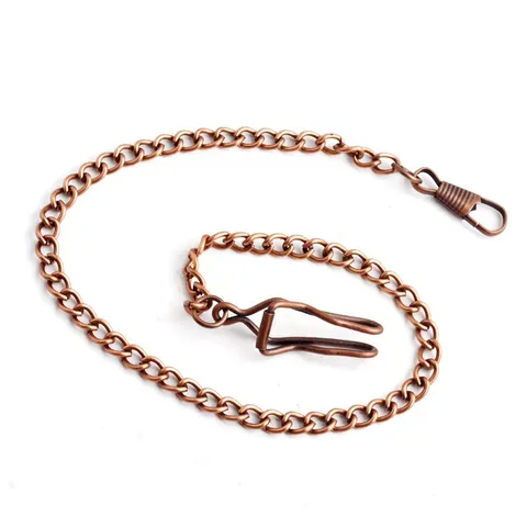 Retro Metaal Zakhorloge Ketting Vintage Jeans Ketting Broekketting Zakhorloge Accessoires Voor Mannen Vrouwen