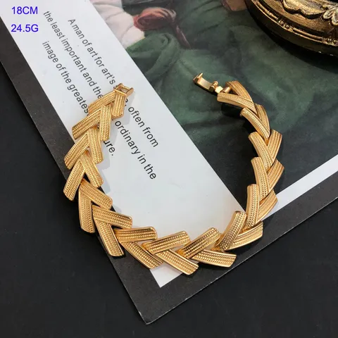 Collana a Catena a Forma di V in Lega Hip Hop Bracciale a Catena a Maglie Geometriche Galvanizzate Gioielli Punk Unisex Regalo