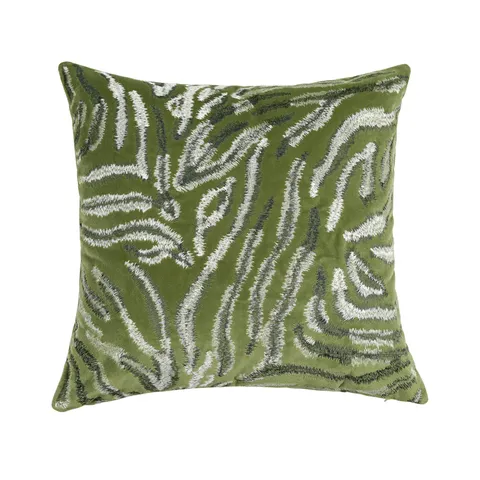 Embroidered Throw Pillow Cover Decorative Cushion Geometric Animal Square Pillowcase For Sofa Home Decor