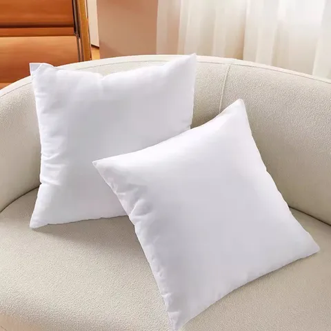 White Duck Feather Throw Pillow Insert Square Cushion Inner Core For Sofa Bed Bedroom Living Room Home Decor