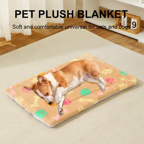 Verdikte Warme Huisdier Mat Winter Pluche Kat Hond Deken Zacht Huisdier Bed Kussen Voor Kleine Middelgrote Honden Katten