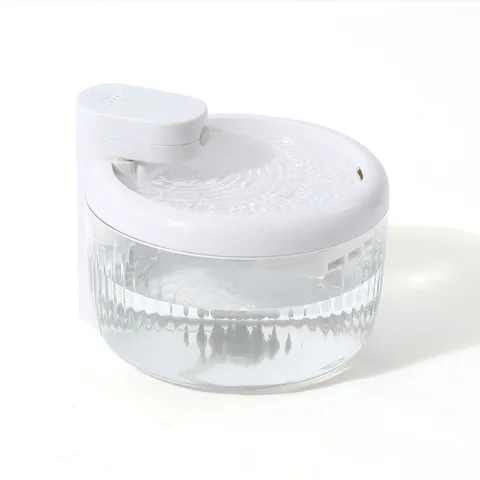 Wireless Pet Water Dispenser Automatic Smart Sensor Pet Water Fountain Transparent Water Tank Silent Flowing Cat Dog Water Bowl