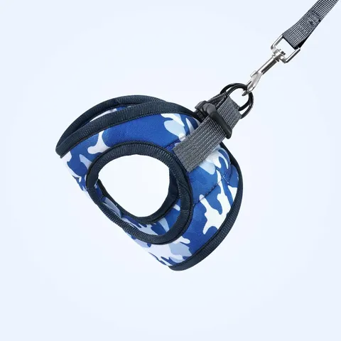 Huisdier Hond Kat Mesh Vest Tuigje Lijn Set Ademend Reflecterend Kleine Puppy Wandeltuig