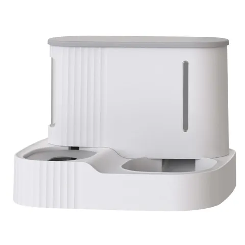 Automatic Pet Feeder And Water Dispenser Double Bowl Gravity Food Water Feeder For Cats Dogs Pet Supplies