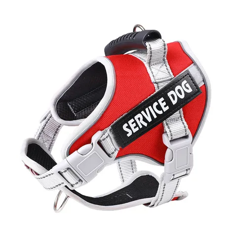 Reflective Pet Dog Harness And Leash Set Breathable Oxford Vest Adjustable Anti Explosion Proof For Medium Large Dogs
