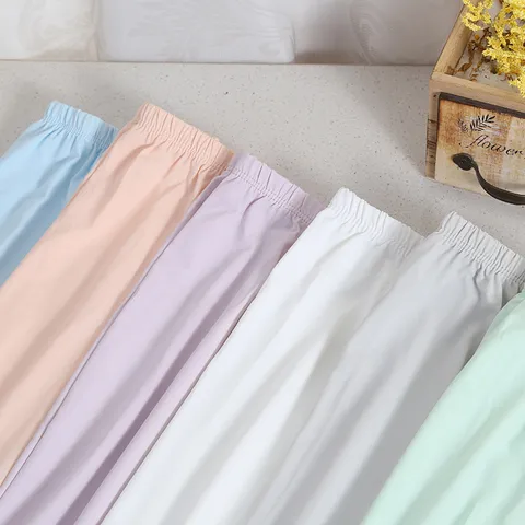 Summer Solid Color Lightweight Breathable Sun Protection Ice Silk Sleeves UV Protection Long Arm Sleeves For Outdoor Sports