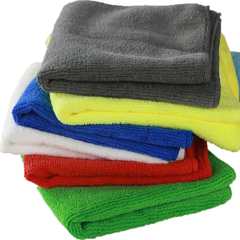 Microfiber Cleaning Cloth Household Kitchen Dishwashing Towel Absorbent Thickened Cleaning Rags For Home Restaurant