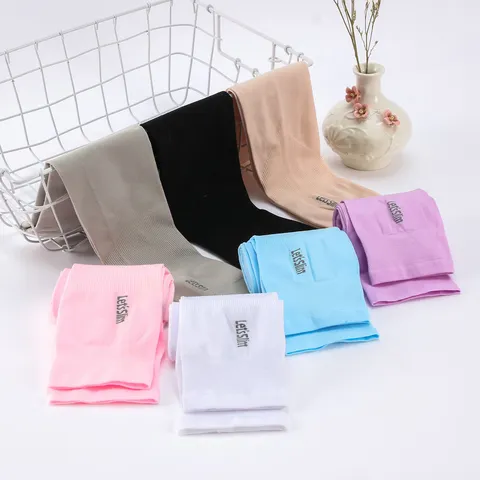 Unisex Outdoor Sports Sun Protection Ice Silk Arm Sleeves Cooling UV Protection Cycling Fishing Arm Cover
