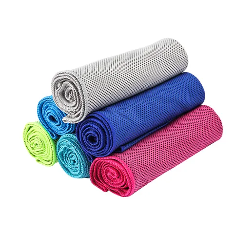 Asciugamano Sportivo Rinfrescante in Rete Traspirante Asciugatura Rapida per Fitness Corsa