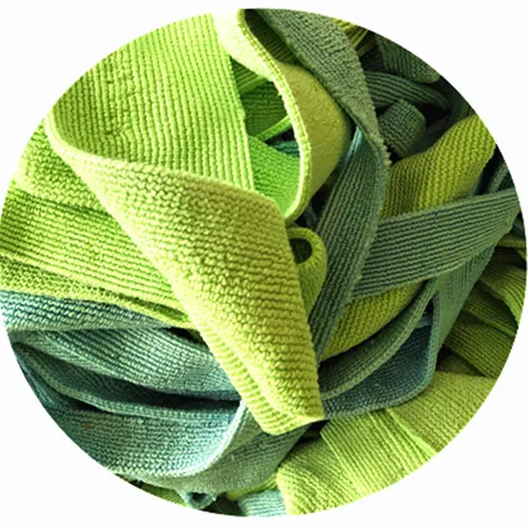 Retazos de Paño de Limpieza de Microfibra Colores Surtidos Trapos Industriales Para Cocina Limpieza del Hogar Material de Toallas