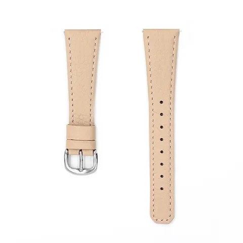 Cinturino per Orologio Minimalista in Pelle di Vacchetta Grana Litchi per Orologio Huawei Cinturino di Ricambio in Pelle da Donna Smartwatch
