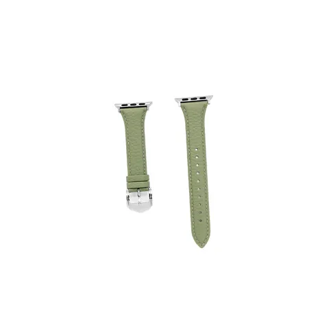Cinturino per Orologio in Vera Pelle Compatibile Con Apple Watch Ultra SE Serie Lusso Motivo Litchi Cinturino di Ricambio Fibbia in Acciaio Inossidabile