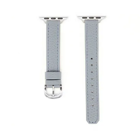 Cinturino per Orologio in Vera Pelle Sottile Grana Litchi Cinturino di Ricambio Compatibile Con Apple Watch Series SE Ultra Donna