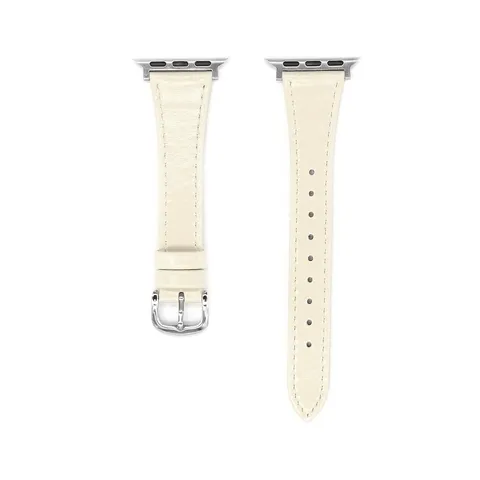 Cinturino in Pelle di Mucca Oleata per Apple Watch Ultra SE Serie Cinturino di Ricambio Sottile per Donna e Uomo