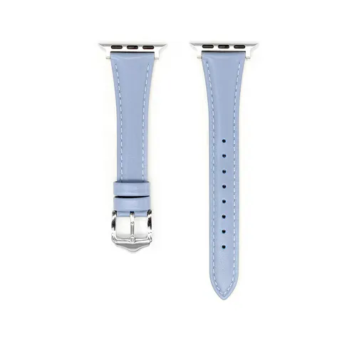 Cinturino Di Ricambio In Vera Pelle Design Sottile Per Smartwatch Braccialetto