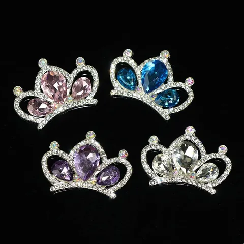 DIY Lega Corona Accessorio Capelli Bambini Strass Tiara Copricapo Artigianato Creazione Gioielli Decorazione