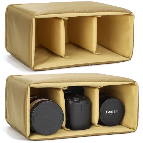 Waterproof DSLR Camera Insert Bag Shockproof Protective Camera Case Padded Divider Shoulder Camera Bag For Photography