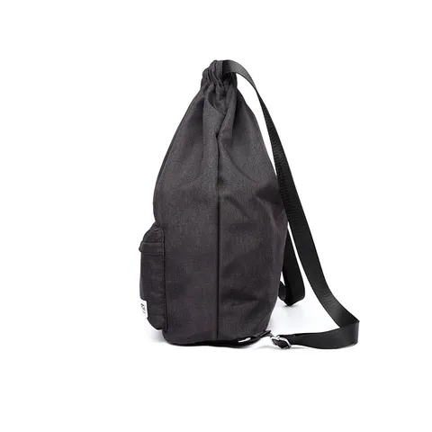 Unisex Oxford Cloth Casual Backpack Outdoor Sports Drawstring School Bag Minimalist Travel Daypack Large Capacity Rucksack