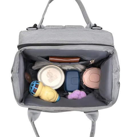 Multifunctional Diaper Bag Backpack Waterproof Large Capacity Travel Nappy Bag