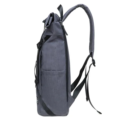 Casual Waterproof Polyester Laptop Backpack For Men Women Urban Travel School Bookbag Minimalist Fashion Daypack