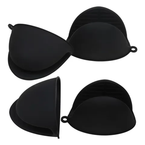 Silicone Anti Brûlure Isolation Thermique Pinces de Main Antidérapant Résistant aux Hautes Températures Gants de Four de Micro-Ondes Outils de Cuisine