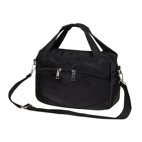 Women Casual Memory Fabric Crossbody Bag Large Capacity Multi Pocket Daily Commute Shoulder Handbag Fashion Purse