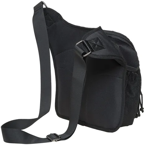 Men Casual Chest Bag Multi-functional Polyester Crossbody Bag Fashion Outdoor Cycling Shoulder Bag