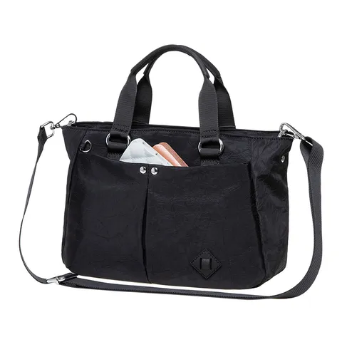 Damen Große Kapazität Tragetasche Casual Urban Minimalistisch Memory-Gewebe Schulter Umhängetasche Business Handtasche