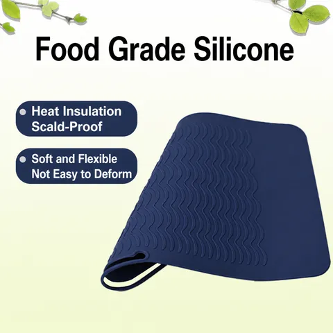 Tappetino di Isolamento Termico in Silicone Per Arricciacapelli Piastra Antiscottatura Antiscivolo Accessori