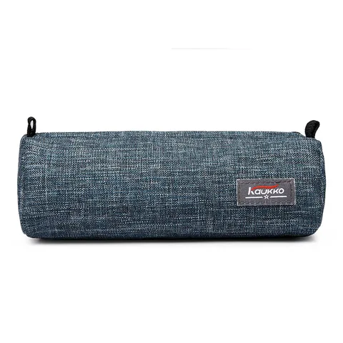 Minimalist Linen Oxford Fabric Pencil Case Student Multifunctional Storage Bag Casual Zipper Pen Pouch School Supplies