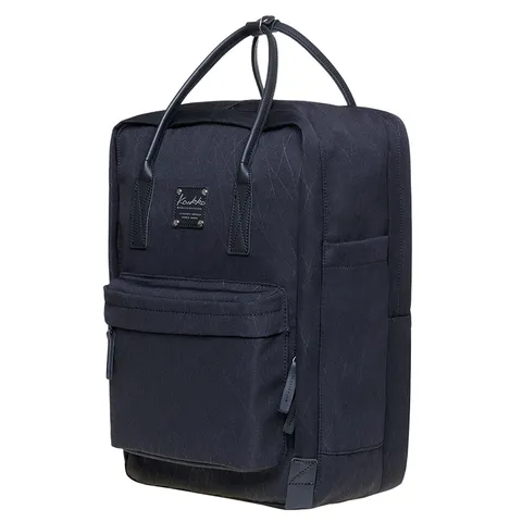 Casual Minimalist Waterproof Fabric Backpack School Bookbag For Daily Travel Women Men