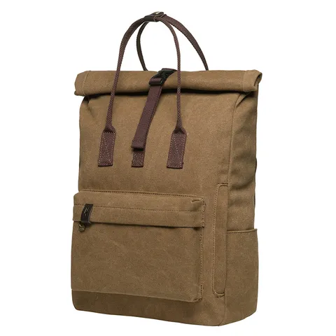 Casual Canvas Backpack Large Capacity Travel Daypack School Bookbag Laptop Rucksack For Outdoor Sports
