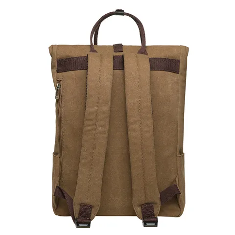 Casual Canvas Backpack Large Capacity Travel Daypack School Bookbag Laptop Rucksack For Outdoor Sports