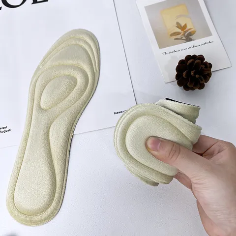 Solette Termiche Invernali in Peluche Unisex Calde in Pile Assorbenti Traspiranti da Massaggio Piatte Tagliabili