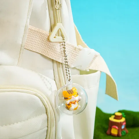 Süßer Cartoon Katze Schlüsselanhänger Miniatur Kätzchen Figur Kapsel Spielzeug Desktop Ornament Zuhause Büro Rucksack Deko Geschenk