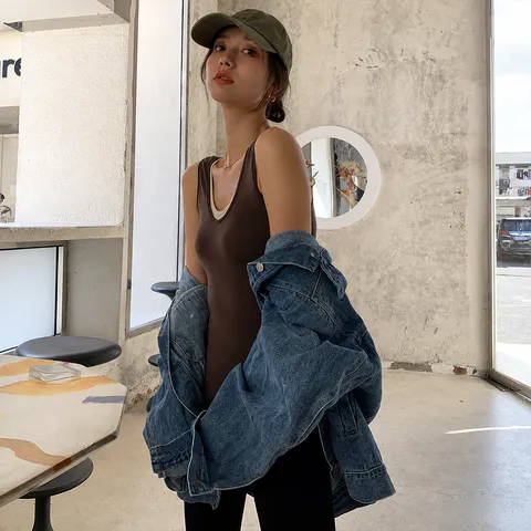 Canotta Termica da Donna Vestibilità Slim in Fibra Miyabi Canotta Riscaldante Caldo Intimo Invernale Basic Senza Maniche