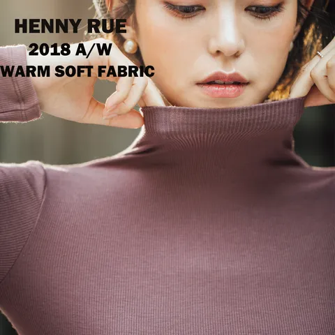 Women's Minimalist Slim Fit Long Sleeve Mock Neck Thermal Base Layer Solid Color Acrylic Ribbed Knit Pullover Top