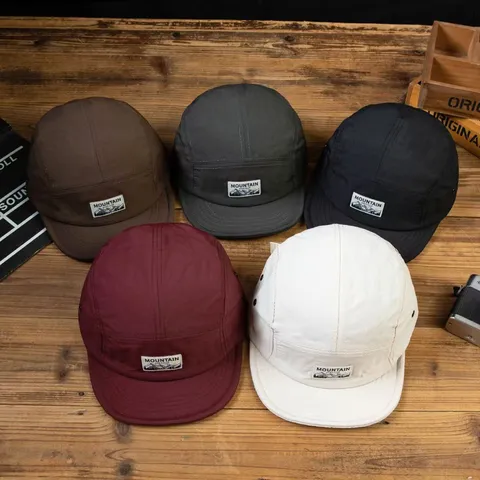 Gorra de Béisbol de Poliéster Unisex de Secado Rápido Ala Suave Corta Sombrero de Sol Casual para Exteriores