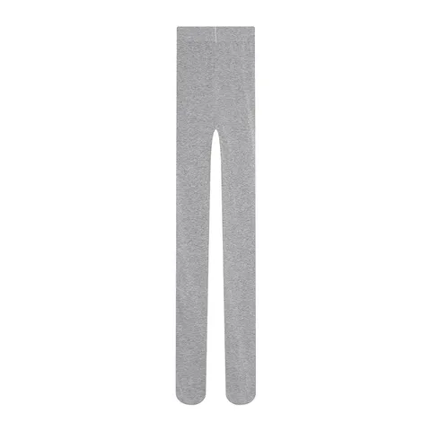 Medias Transparentes de Algodón de Fibra Larga de Tira Alta para Mujer Transpirables Finas Color Sólido Sin Costuras Leggings Básicos