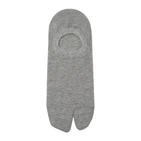 Women Summer Split Toe Invisible Socks Cotton Low Cut No Show Socks Anti Slip Shallow Mouth Casual Boat Socks Tabi Socks