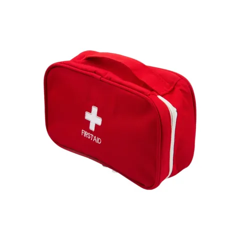 Ensemble de Jouets en Tissu pour Enfants en Bois Simulation Extérieure Premiers Secours Sac Médical Docteur Éducatif Apprentissage Jeu de Rôle