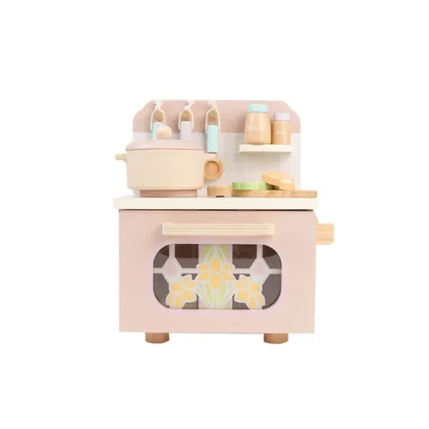 Enfants Bois Simulation Cuisine Réfrigérateur Machine à Laver Chariot à Glace Jeu de Rôle Jouet Éducatif