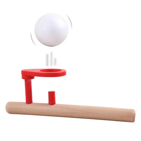 Jouet de Jeu de Balle Flottante en Bois pour Enfants Jouet d'Entraînement Sensoriel Nostalgique Classique Jouet Éducatif en Bois pour Cadeau d'Enfant