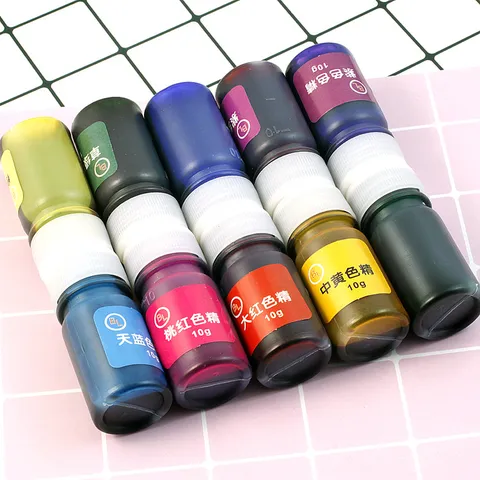 Epoxy Resin Color Essence UV Crystal Glue Liquid Dye Pigment For DIY Handcraft Making Art Craft Supply